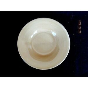 Pottery Barn Sausalito Amber Gold Salad Plate Hand Painted Mexico‎